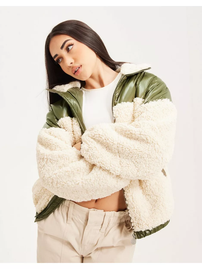 Barbara Kristoffersen Teddy Jacket Armyna