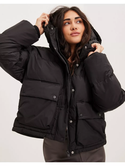 JJXX Jxbirdie Note Puffer Jacket Sn Black