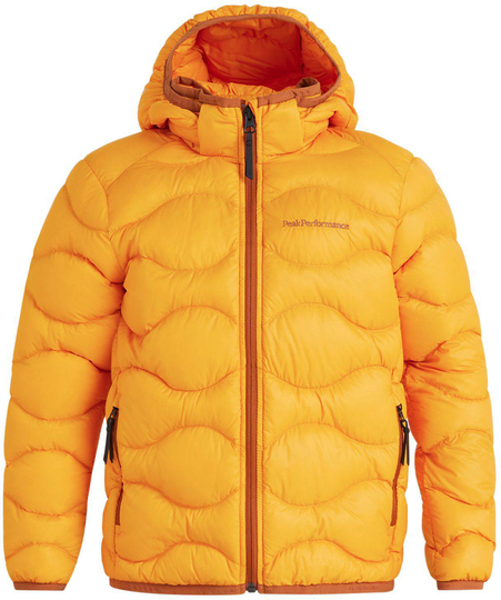 Junior's Helium Down Hood Jacket Keltainen 160