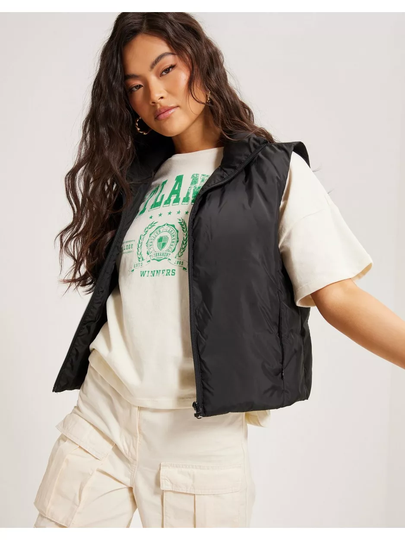 NLY Trend Light Puffer Vest Musta