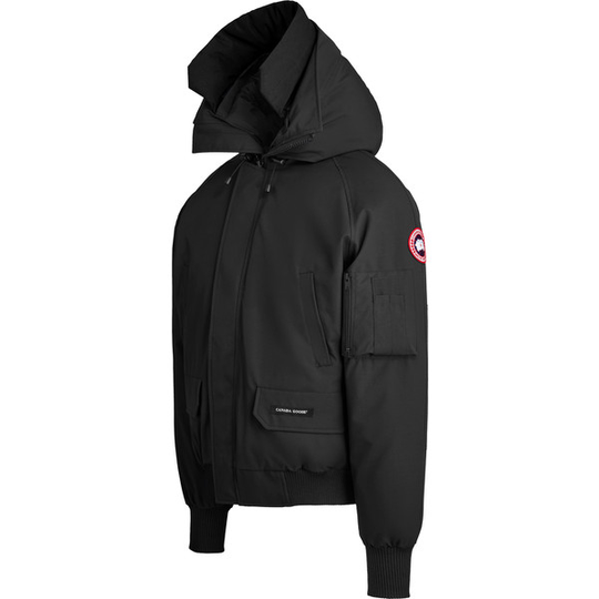 Talvitakki Canada Goose Mens Chilliwack Bomber - Notched Brim - Black - Miehet - S