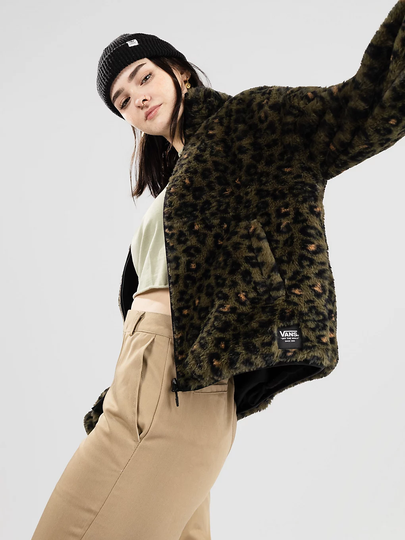 Vans Forevermore Faux Fur Jacket vihreä