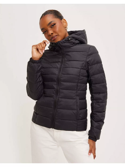 Only onlTAHOE Hood Jacket Otw Noos Musta