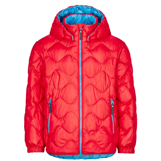 Kevytuntuvatakki Reima Down Jacket Fossila - Tomato Red - Lapset - 128