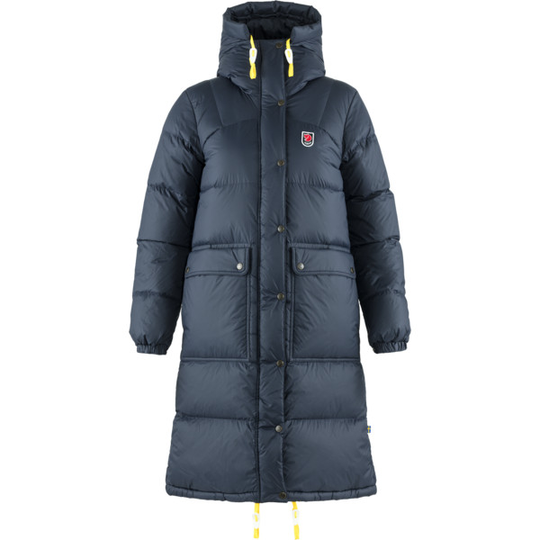 Fjällräven Expedition Long Down Parka W - Navy - Naiset - L