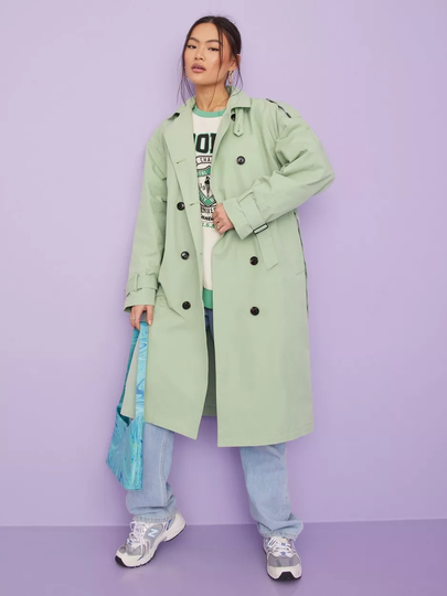 JJXX - Trenssit - Smoke Green - Jxchoice Trenchcoat Noos Otw - Takit