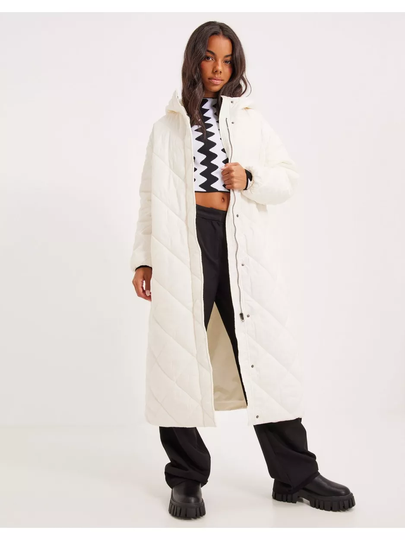 Glamorous Long padded coat Offwhite