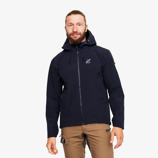 Tornado Jacket Miehet Peacemaker Blue, Koko:2XL - > Softshell-takit