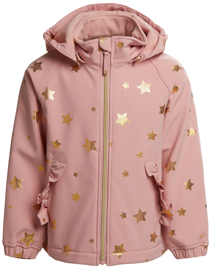 Petite Chérie Belissa Softshell-takki, Mellow Rose, 86-92