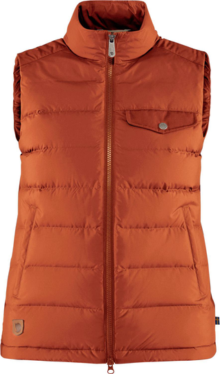 Greenland Down Liner Vest W Autumn Leaf L