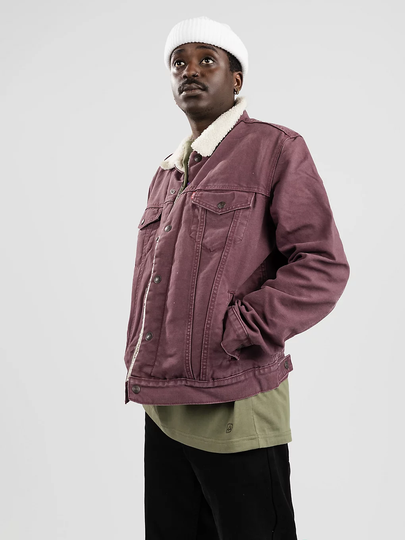 Levi's Type 3 Sherpa Trucker Jacket punainen