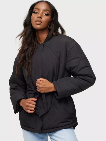 Pieces - Bomber-takit - Black - Pcfranny Jacket - Takit