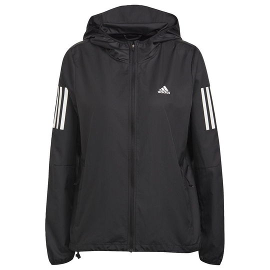 adidas Tuulitakki Own The Run - Musta/Valkoinen Nainen