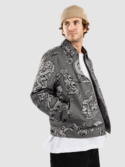 Killer Acid Freaky Weirdos Jacket musta
