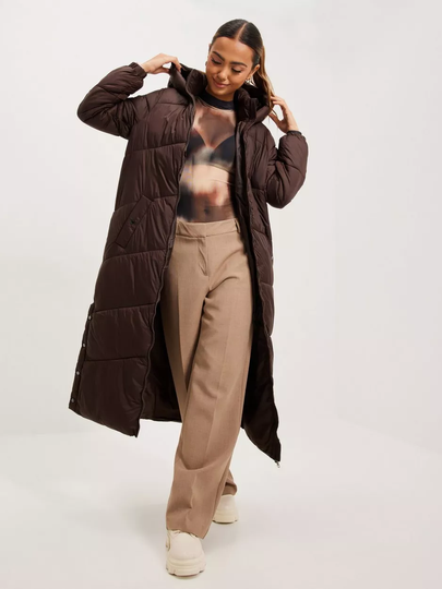 Vero Moda - Talvitakit - Coffee Bean - Vmuppsala Long Coat Noos - Takit