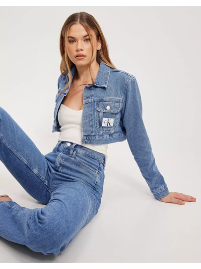 Calvin Klein Jeans Extreme Crop 90S Denim Jacket Denim