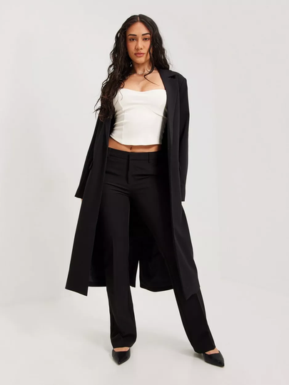 Object Collectors Item - Pitkät takit - Black - Objsigrid Blazer Jacket Noos - Takit - coats