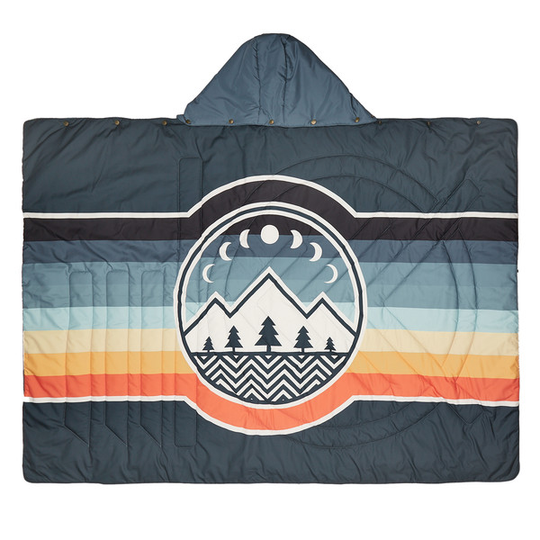 Voited Travel Blanket - Camp Vibes Greengabel - OneSize
