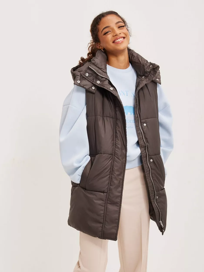 Only - Liivit - Mulch - Onldemy Padded Waistcoat Otw - Takit - Vests