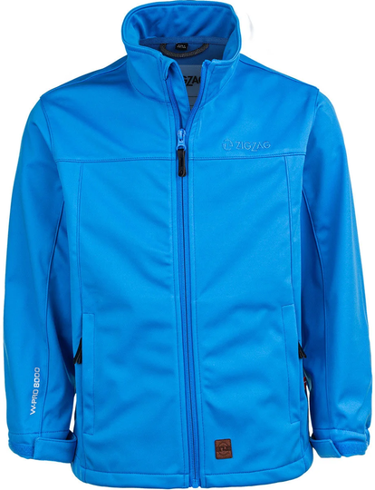 ZigZag Anakin Softshell Takki, French Blue, 2 Vuotta