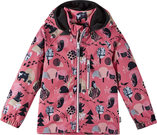 Reima Vantti Softshell-Takki, Coral Pink, Koko 80