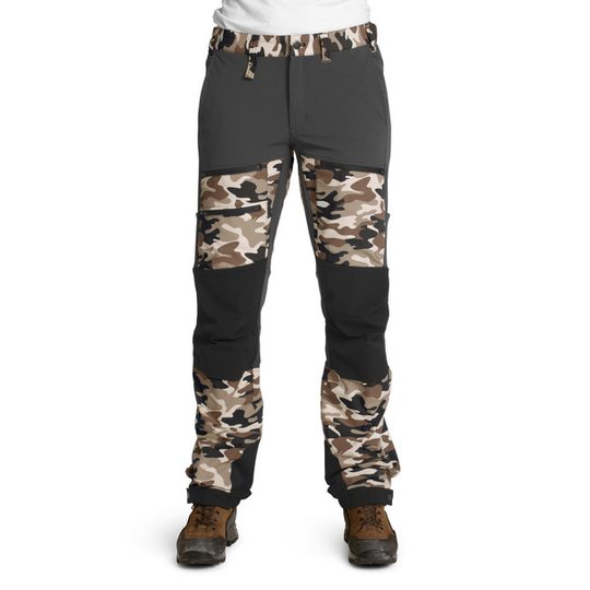 Is Not Enough Athena Trekking Pro Pants - Twill Camouflage - Naiset - XS