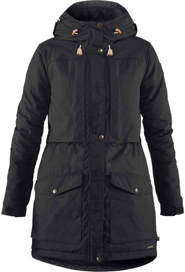 Singi Wool Padded Parka W Musta L