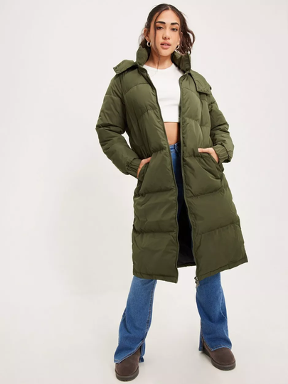 Noisy May - Puffer-takit - Kalamata - Nmcelia L/S Long Down Jacket Fwd - Takit