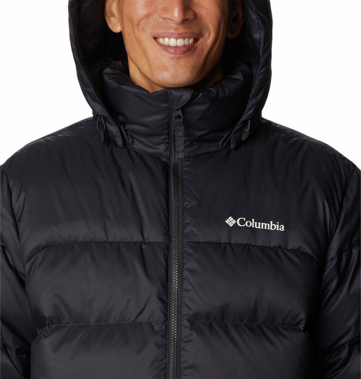 Men's Bulo Point II Hooded Down Puffer Jacket Musta XL