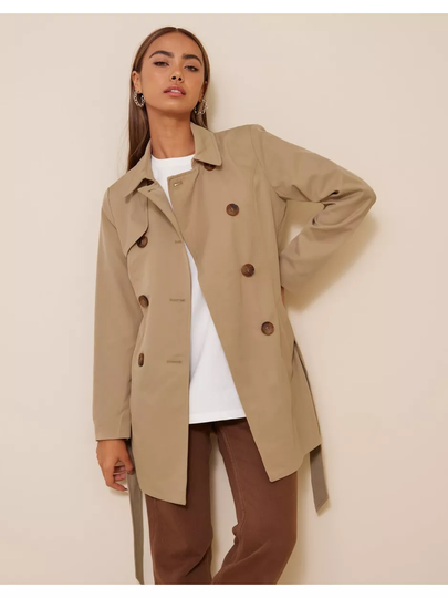 Only Onlvalerie Trenchcoat Otw Noos Ginger Root
