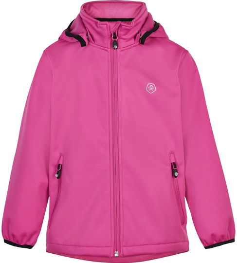 Color Kids Softshell Takki, Cerise, 92
