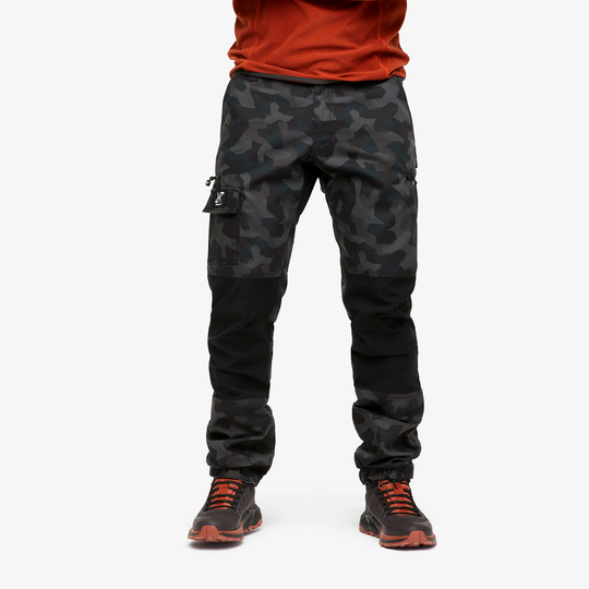 Nordwand Pants Miehet Anthracite Camo, Koko:2XL - Ulkoiluhousut, Vaellushousut & Retkeilyhousut