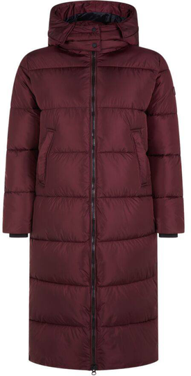Colette W Long Jacket Wine 1