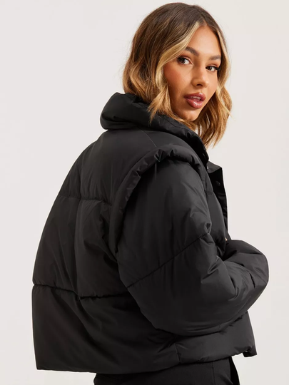Gina Tricot - Puffer-takit - Black - Mei puffer jacket - Takit