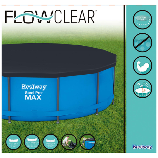 Bestway Uima-altaan suoja Flowclear 366 cm