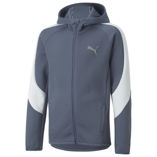 PUMA Takki Evostripe Full Zip - Sininen Lapset