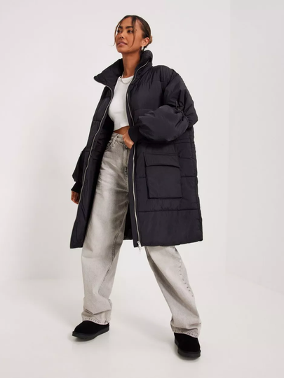 Y.A.S - Puffer-takit - Black - Yassealy Padded Coat - Takit