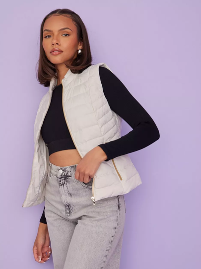 ROCKANDBLUE - Liivit - Ecru - Maia Vest - Takit - Vests