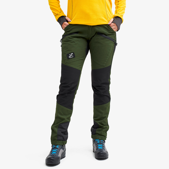 Nordwand Pro Pants Naiset Forest Green, Koko:L - Ulkoiluhousut, Vaellushousut & Retkeilyhousut