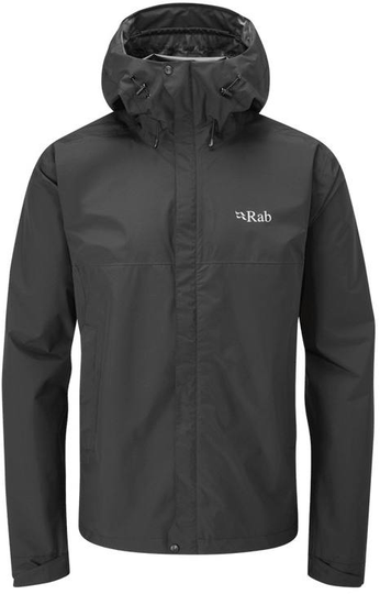 Downpour Eco Jacket Men Musta L