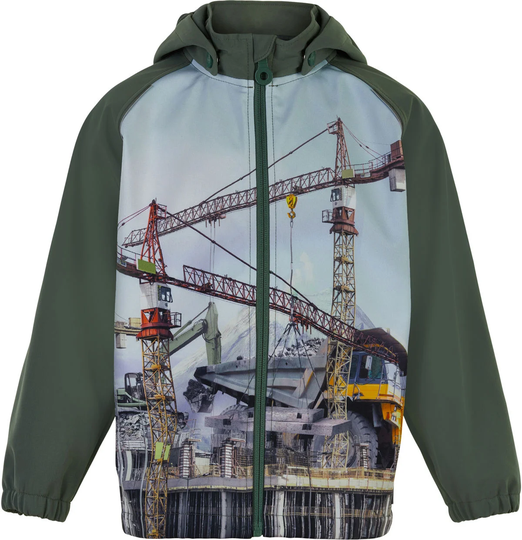 Minymo Softshell Takki, Duck Green, 104