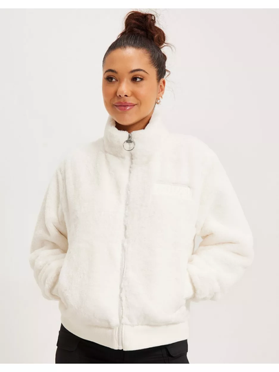 Fila BALCHIK faux fur jacket Egret