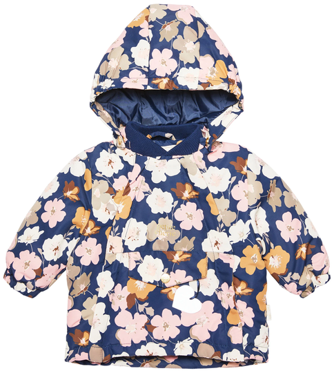 Petite Chérie Lola Vauvan Takki, Navy Big Flower, 68