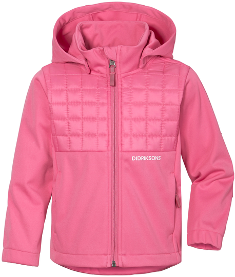 Didriksons Briska Softshell-takki, Sweet Pink, Koko 80