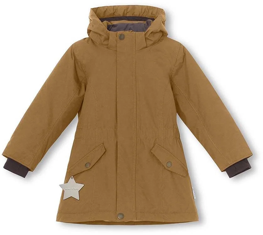 Mini A Ture Velaja Kuoritakki, Rubber Brown, 32
