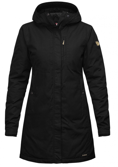 Kiruna W Padded Parka Musta L