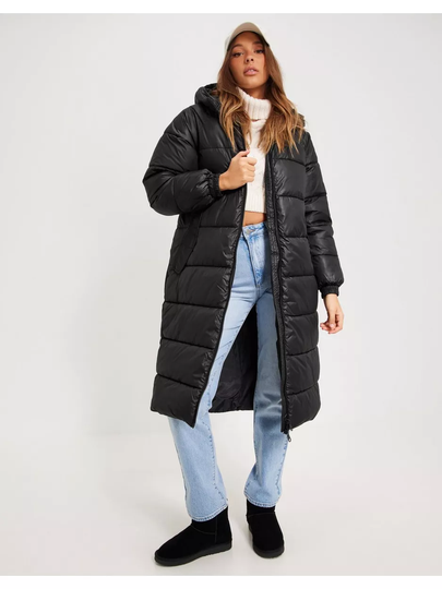 Vero Moda Vmwillow Long Coat Ga Black