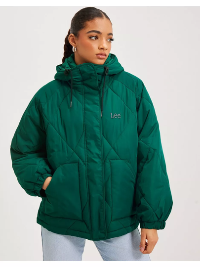 Lee Jeans Short Puffer Green