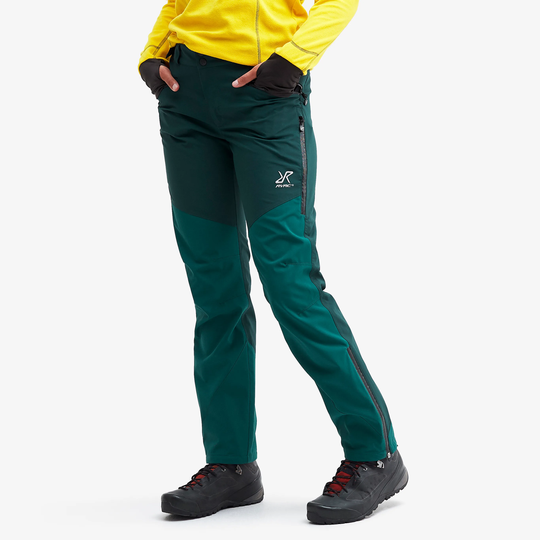 Silence Proshell 2.0 Pants Naiset Deep Teal, Koko:L - Ulkoiluhousut, Vaellushousut & Retkeilyhousut