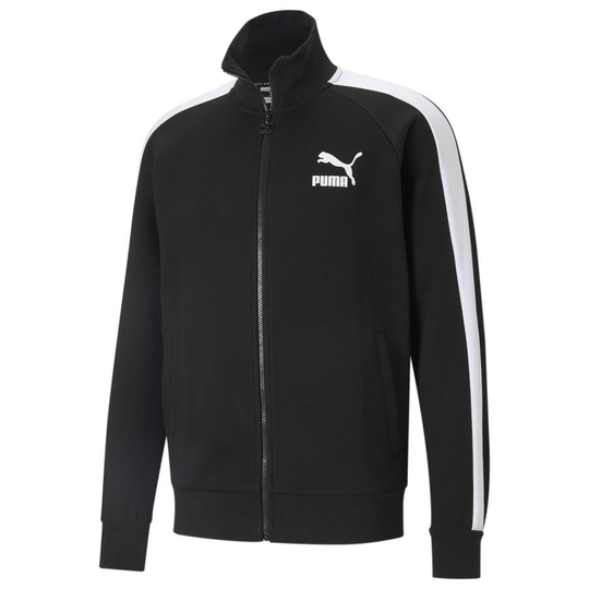 PUMA Verryttelytakki Iconic T7 - Musta/Valkoinen